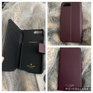 ✨Kate spade ♠️ iPhone 8+ folio case